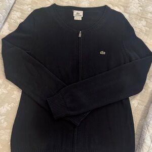 Lacoste Women's black Cardigan